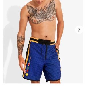 Avengers thanos cosplay swim trunks